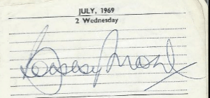 Bobby Moore Autograph 2