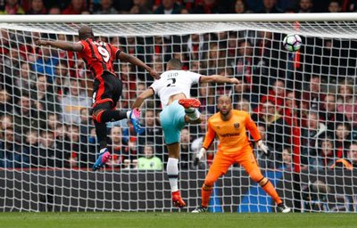 Bournemouth West Ham Action