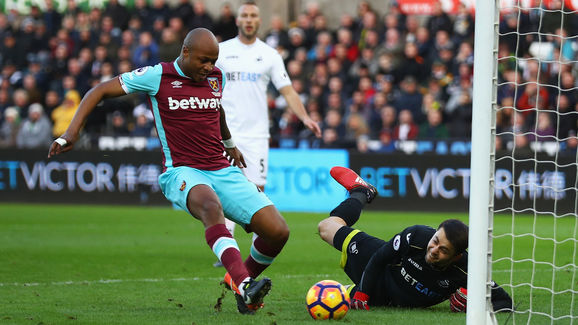 Ayew versus Swansea