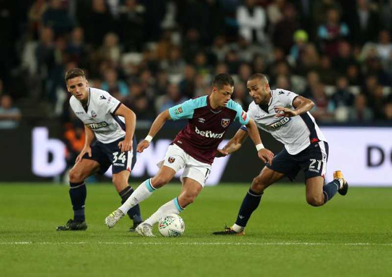 West Ham Bolton EFL Cup