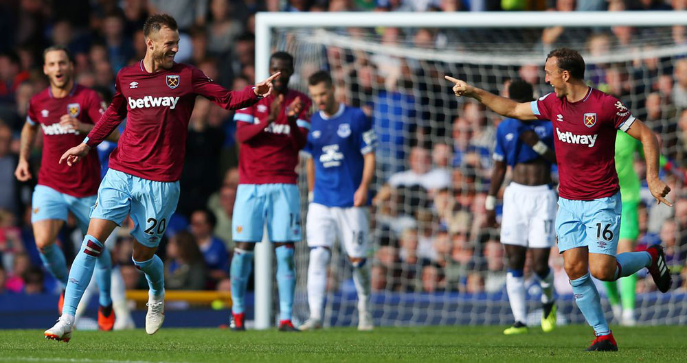 West Ham entertain Everton in the “Premier League most games lost&nbsp;derby”